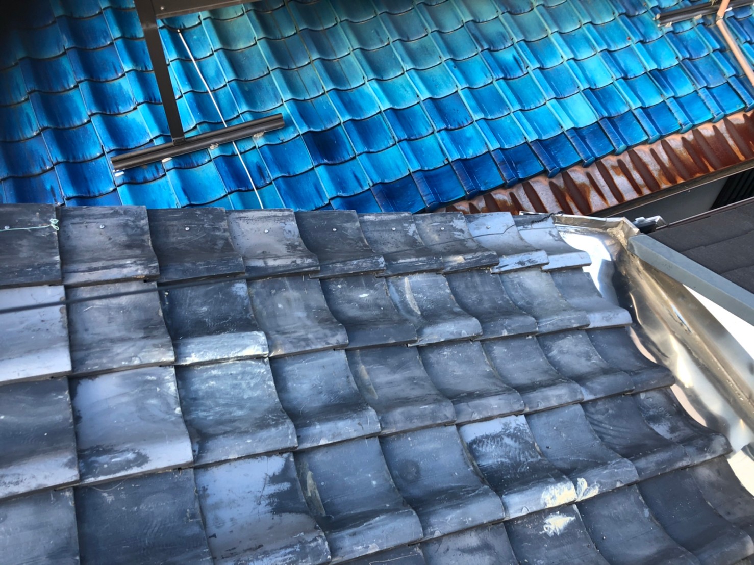 面戸漆喰瓦ズレラバーロック工法